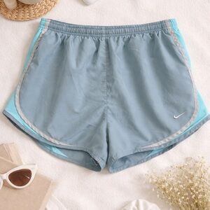 Nike Dri-FIT Running Shorts Blue Gray Athletic Activewear Women’s Medium